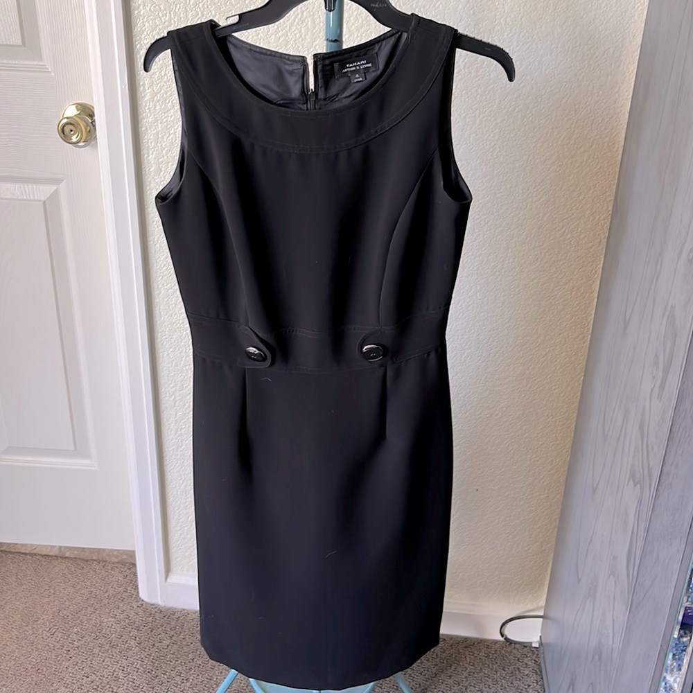 Black Tahari dress